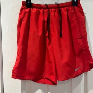 Nike Vivid Red Athletic Shorts